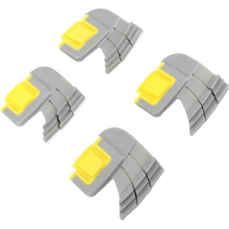4pcs Brosses de Récurage Cycloniques, Pièces de Rechange de Brosse Cyclonique en Caoutchouc Plastique pour Nettoyeur MX8 Mx6 R0714400 Remplacement de Brosse de Récurage (1/5)