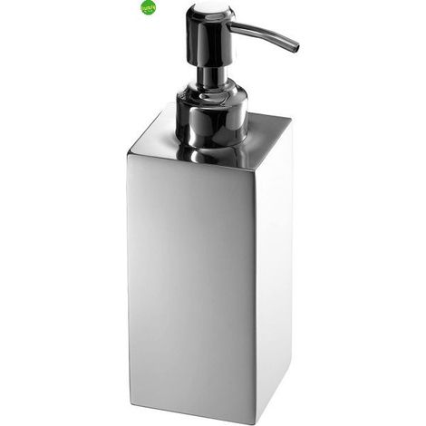 Dosasapone nemesia acciaio inox ucido - 6x6x18 cm (1/2)