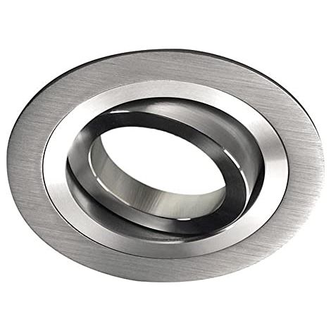 Wonderlamp W-E000001 Classic Classic - Faretto da incasso rotondo, Alluminio, Portalampade incluso: GU10, 9 x 9 x 2,5 cm (1/4)