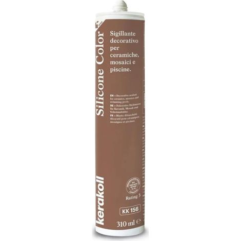 Silicone color kk 156 ml 310 sigillante decorativo per ceramiche e mosaici