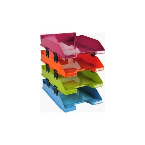 Exacompta 113298SETD Schreibtischablage Polystyrene Mehrfarbig