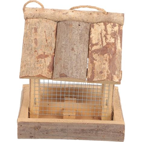 Hanging Bird Feeder for Outdoor Use, Convenient Bird Food Dispenser with Capacity and (1/5)