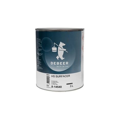 DeBeer 8-14540 HS SPACHTEL BLACK 3 lt