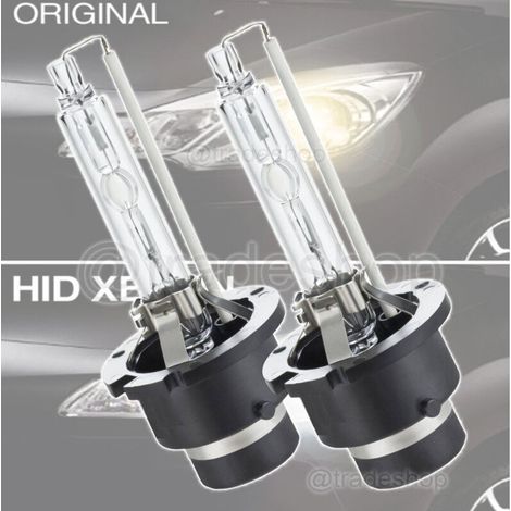 Paire D'ampoules De Phares Au Xénon D2s 6 000 K. Pièces De Rechange Au Xénon Pour Audi, Mercedes, Vw, Ampoules 35 W