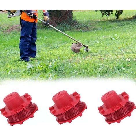 3 bobine di ricambio per decespugliatore Einhell GE-CT 36/30 LI E SOLO, AGILLO 36/255 BL, AGILLO 18/200 3405096 (1/4)