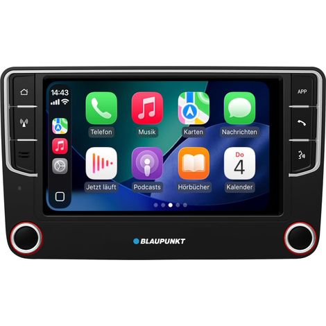 Blaupunkt Wolfsburg 648 - Autoradio MP3 con Pantalla táctil/Dab/Bluetooth/USB/CarPlay para VW