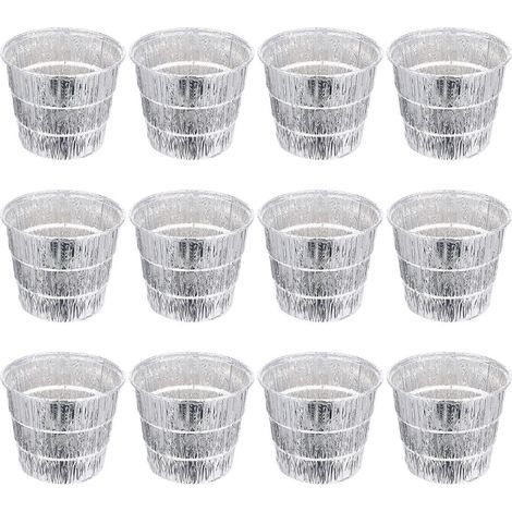Set mit 12 professionellen Ersatz-Einsätzen für Pelletgrills, Pelletbehälter und Fettauffangbehälter – 12,00 x 10,50 x 8,50 cm (1/4)