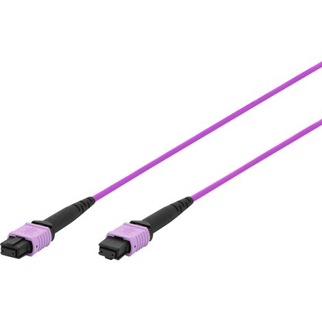 Digitus DK-2566-20/4 RJ45 Câble réseau, câble patch 20 m violet, noir extrêmement fin, conducteur intérieur flexible, bande en fibre de verre, r Y378123