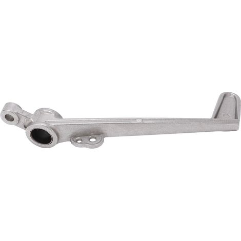 CNC-gefrästes Hinterradbremspedal aus silberfarbenem Aluminium für Motorräder, Fußhebelersatz für CBR1000RR 2008-2011. (1/5)