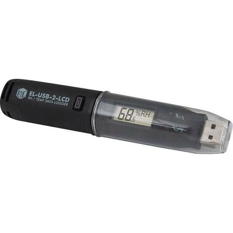 Enregistreur de données multifonction Lascar Electronics EL-USB-2-LCD Valeur de mesure température, humidité de l'air -35 à 80 °C 0 à 100 % HR 1 Q79050