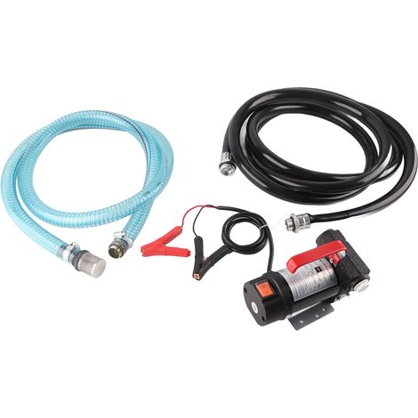 Nouveau 12V extracteur électrique de fluide diesel Pompe de transfert d'huile automatique avec buse de carburant (1/5)