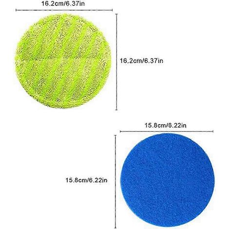 AURA 2X AD - Tampon de rechange pour balai électrique rotatif sans fil (1/5)