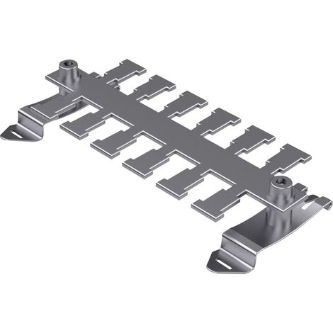 Hebotec 1041-003C Kabelabfangschiene  Edelstahl, Stahl         1 St.