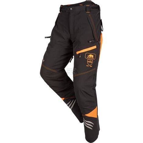 Chainsaw trousers'S black/orange Ninja SIP 1SPO718RS (1/4)