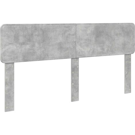 Maison Exclusive - Cabecero Gris Concreto Madera contrachapada (1/5)