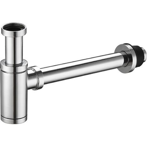 Siphons d'évier, siphons muraux à angle droit, siphons de lavabo, tuyaux d'évacuation, siphons à hauteur réglable (1/4)