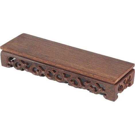 Basi in legno in miniatura, statuette, vasi, supporti per esposizione, servizi da caffè e tè, supporti per fiori, alberi bonsai