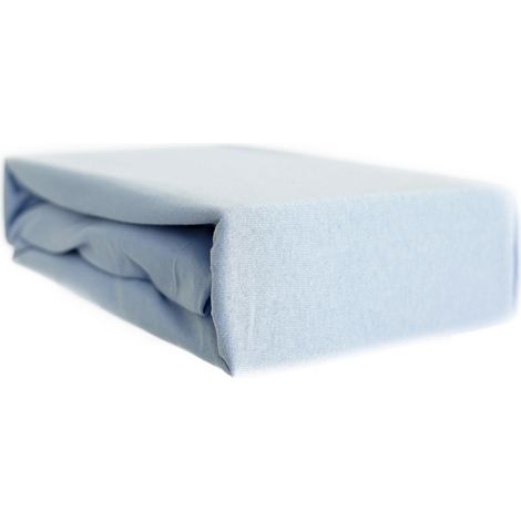 Jersey Spannbettlaken 100% Baumwolle 140-160x200 cm + 25 cm Rundumgummizug Beige (1/5)