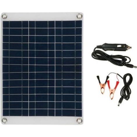 30W 12V Panneau Solaire Portable 420x280 mm IP67 SWAGX Odipie (1/5)