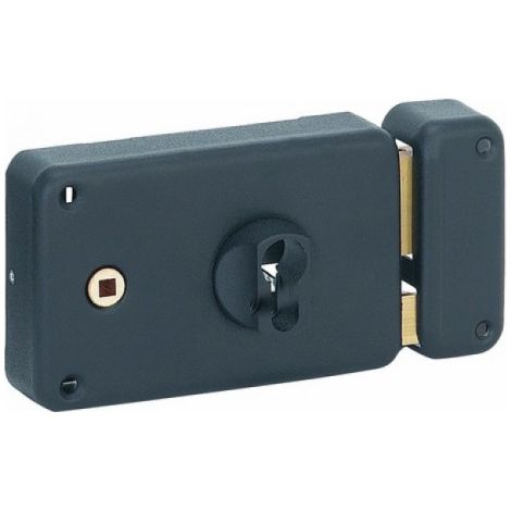 Serrure horizontale pour portail - THIRARD Gauche Horizontale 55 60 Époxy A Fouillot Avec 88 140