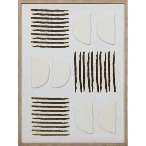 Nourane 3d canvas 45x60cm bianco - Atmosphera créateur d'intérieur (1/3)