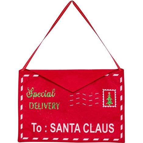 Sujet Umschlag 25cm Filz rot - Feeric lights & christmas