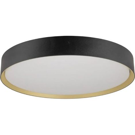 [GEBRAUCHT] B-Ware Slv Deckenleuchte Lampe Led Decona Beleuchtung Deckenlampe ø42cm Schwarz/Gold