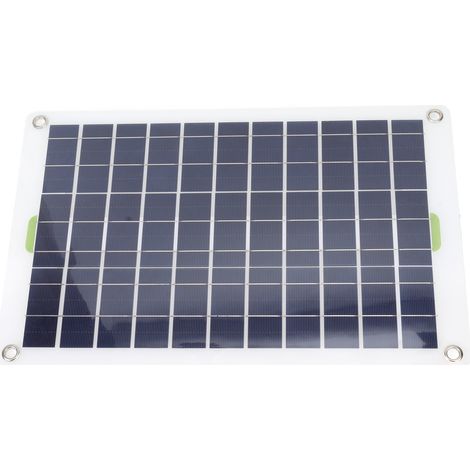 Chargeur Solaire Portable 12V 30W pour Voiture et Camping-Car, Contrôleur de Charge Intelligent Intégré (Sans Batterie) (1/5)
