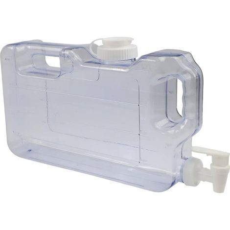 Industrieller Wasserspender mit ergonomischem Griff und auslaufsicherem Hahn, transparentes PETG-Material, geeignet für Studentenwohnheime, öffentliche Einrichtungen und Partys, 4 Liter Fassungsvermög (1/5)