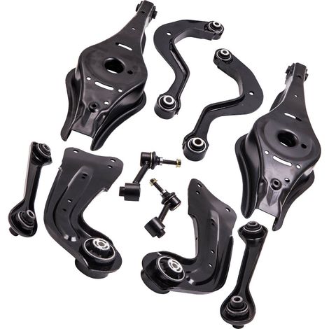 Maxpeedingrods – Bras de suspension avant pour VW Golf 5/6 – Acier au carbone – Installation professionnelle recommandée – Performance optimale