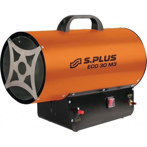 Générateur air chaud 18-30kW – Gaz propane – Débit 1000 m3/h – Allumage manuel pièzo – Pour chauffage chantier et agriculture – S Plus