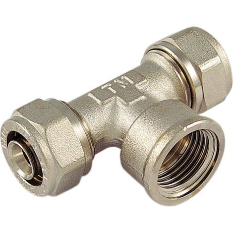RACCORDO TEE F.20X1/2X20 P/MULTISTRATO- TIEMME- 5,0 pz