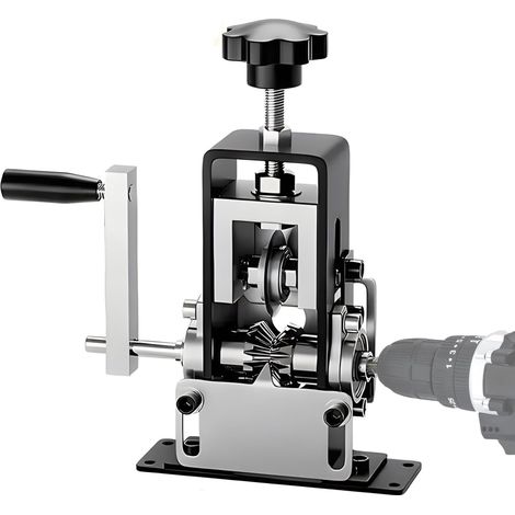 Denudeuse de Cable Electrique Manuelle, Machine a Denuder Le Cuivre Les Fils Avec un DiamèTre de DéNudage de 1 à 25 mm, Pince a Denuder AdaptéE Aux Fils de Cuivre, Fils D'aluminium (1/5)