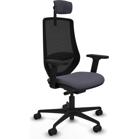Piqueras y Crespo Mardos Chaise de Bureau Gris Sombre