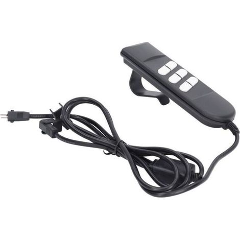 Qiilu Télécommande Fauteuil Électrique 6 Boutons 1 à 2 pour Canapé Releveur Opérateur pour Équipement Médical (1/4)