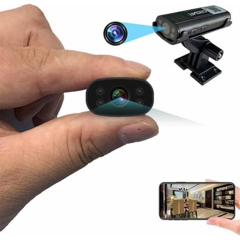 Caméra Espion - FOLAYA - Mini Caméra WiFi 1080P - Vision Nocturne - Détection de Mouvement - Sans Fil (1/4)