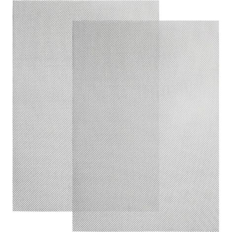 2PCS Grillage Métallique, Acier Inoxydable 304, Maille 1mm, Résistant Usure, Pour Fenêtre Jardin Ventilation (1/5)