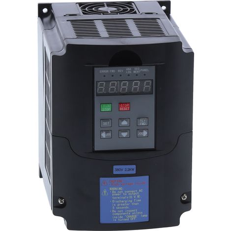 Variateur de fréquence 2,2 kW 380V, contrôleur de vitesse moteur triphasé, onduleur vectoriel A2-3022, régulateur de puissance industrielle (1/5)