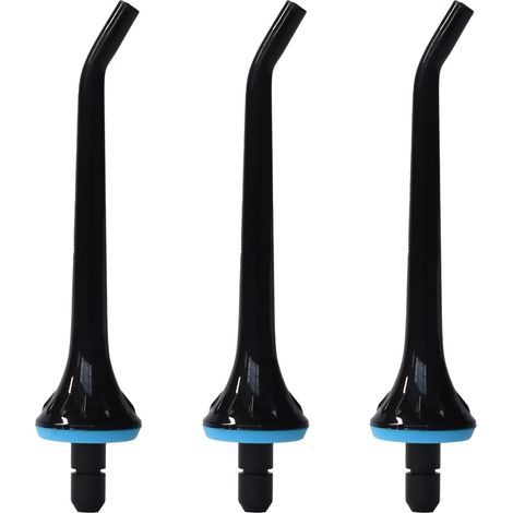 embouts de rechange - Compatibles avec Oralfree, Nicwell, Nicefeel, COSLUS, Mospro et Zerhunt - Embouts noirs pour hydropulseur buccal (1/5)