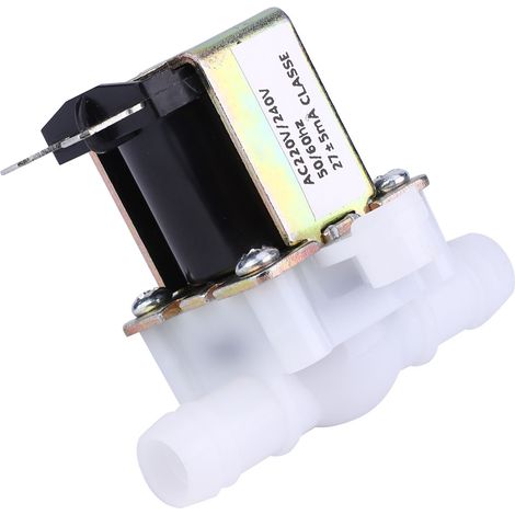 Kunststoff-Magnetventil G3/8 Außendurchmesser 12 mm, normalerweise geschlossen, Wassereinlass 220 V/240 V (1/4)
