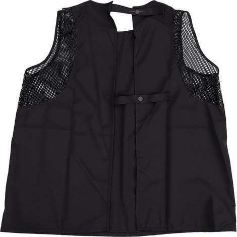 Tablier de toilettage pour chiens, en tissu imperméable, sans manches, pour hommes et femmes, noir. (1/5)