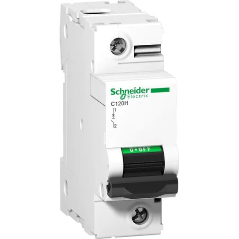 Leistungsschalter Schneider A9N18448 15kA RAL 9003 (1/2)