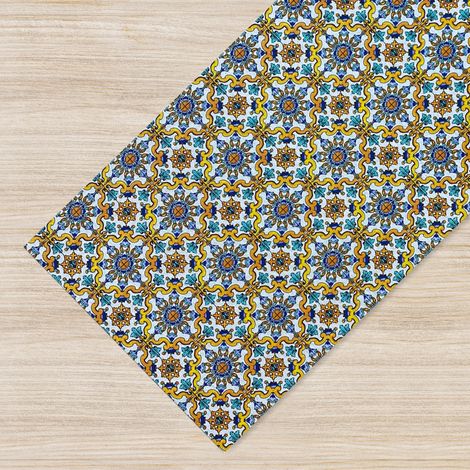 Tappeto da cucina antiscivolo, antimacchia passatoia multiuso 50x400 - Azulejos