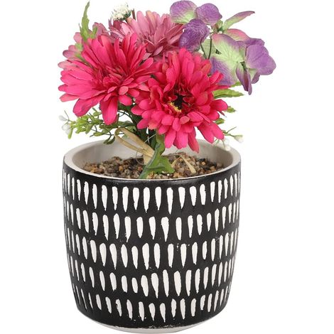 Fleurs artificielles - Pot pour la Maison, Le Bureau, la Salle de Bain, la décoration intérieure, l'esthétique (1/2)
