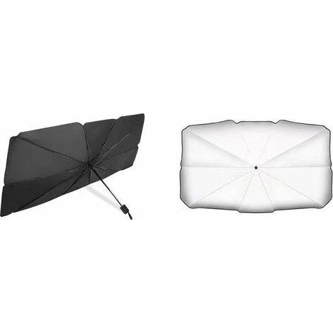 Parasol para parabrisas de coche mejorado, parasol plegable para coche, protección UV y aislamiento térmico, 13878cm M (1/5)