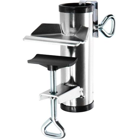 Porte-Parasol en métal - Pied de Parasol pour Balcon, terrasse ou Table - Porte-Parasol de Balcon XL (Ø 25-38mm ) (1/5)