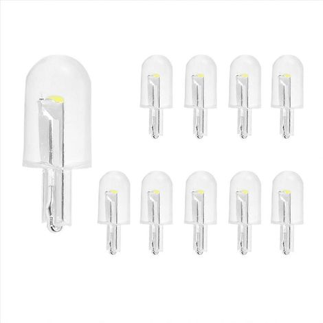 Packung mit 10 T10 W5W COB-LED-Lampen für Leselampen und Kennzeichenbeleuchtung im Auto. (1/5)