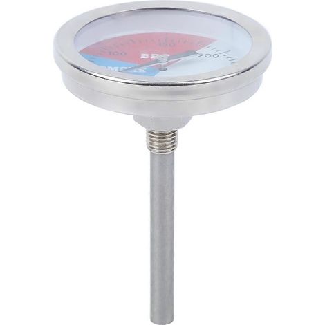 Thermomètre de table TSBX500 0300℃ en acier inoxydable pour four, gril et barbecue (1/4)