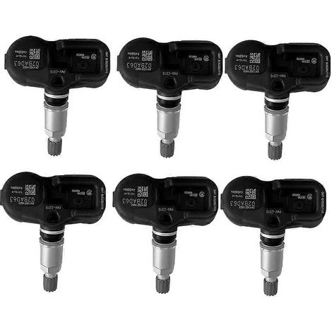 Lot de 6 capteurs de pression des pneus PMV-C010 TPMS (références 42607-06020, 42607-30060 et 42607-52020) pour Toyota Corolla, Prius et Lexus (1/5)