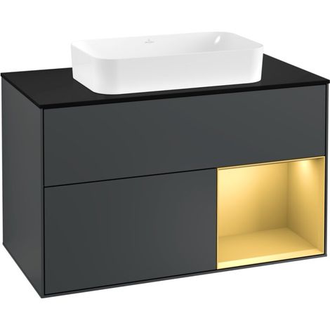 Meuble sous-lavabo Villeroy & Boch Finion F25 F252HFHG